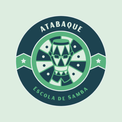 Online Logo Maker for a Samba Dance Institute