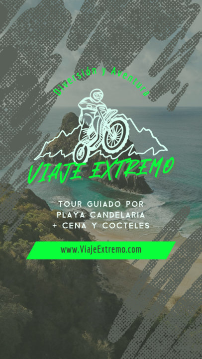 Instagram Story Creator Featuring an Ad for an Off-Road Trip Adventure 5710f