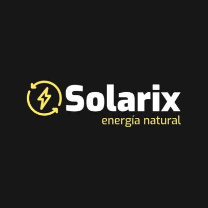 Logo Maker for an Eco-Friendly Energy Company