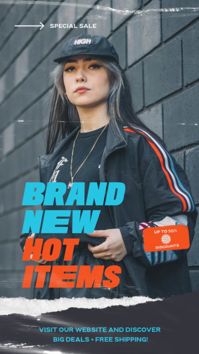 Instagram Story Maker to Promote Brand New Fashion Items