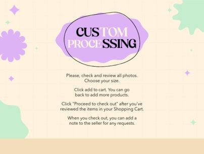 Etsy Listing Maker Featuring Info About Custom Process 5446