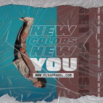 Instagram Post Generator for a New Streetwear Collection