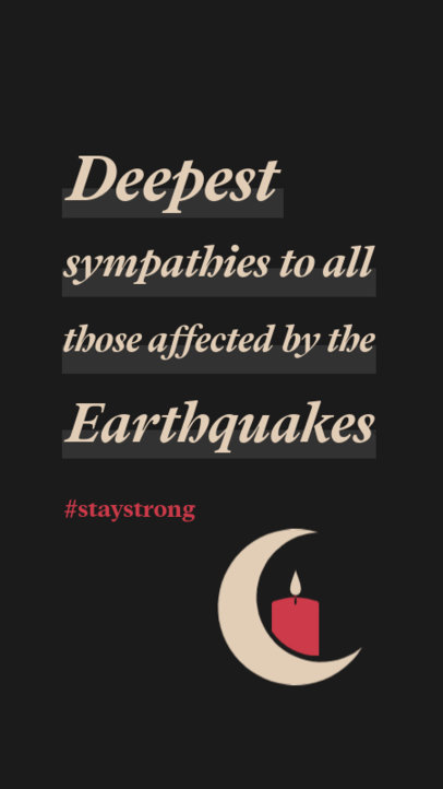 Instagram Story Generator to Mourn Syria and Turkey Earthquake Victims 