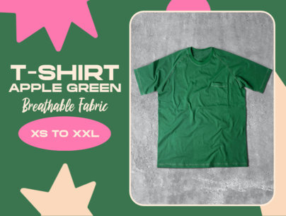 Etsy Listing Maker for an Online Clothing Store Featuring a T-Shirt Picture