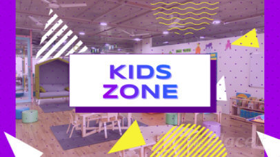 Child Care Intro Video Generator to Promote a Kids' Zone