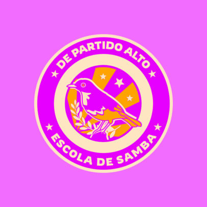 Logo Maker for a Samba Dance Academy