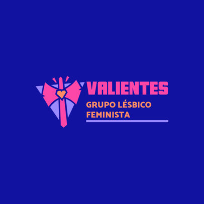 Logo Maker for a Lesbian-Feminist Activist Group