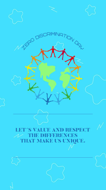 Quote Instagram Story Template With a Theme Inspired by Zero Discrimination Day