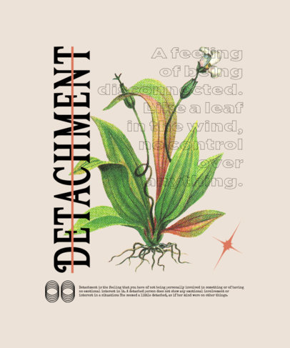 T-Shirt Design Creator With a Stylish Theme and a Cool Typography 6112f-el1