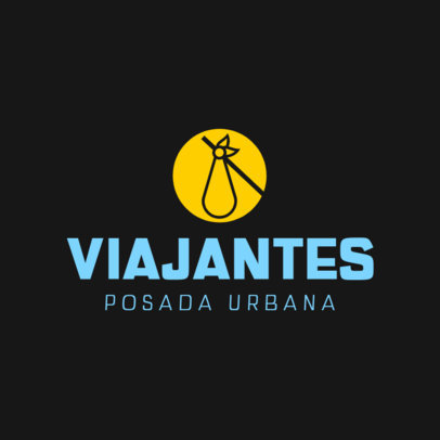 Online Logo Maker for a Food and Lodging Service