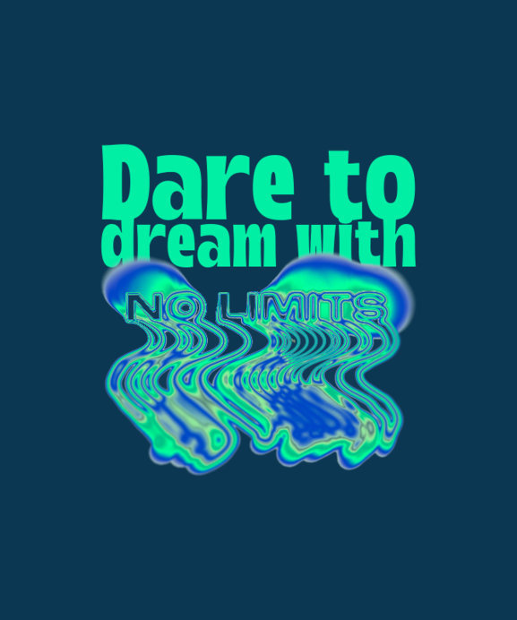 Placeit - Front T-Shirt Design Creator with a Motivational Quote in a ...