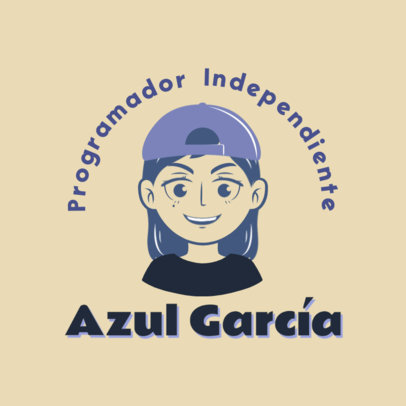 Avatar Design Generator for a Female Developer 