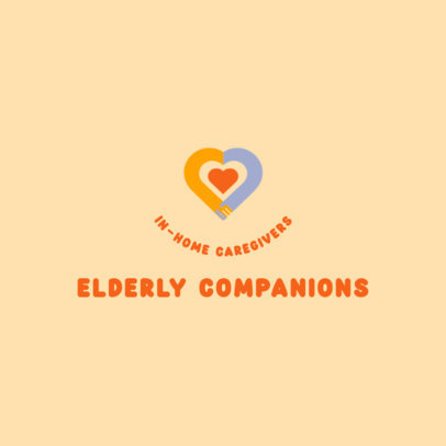 Caregiver Logo Maker for an In-Home Elderly Companion