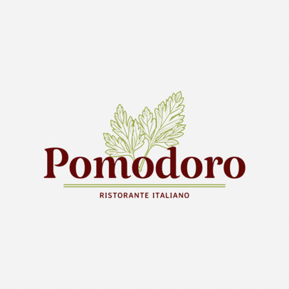 Logo Maker for Italian Restaurants