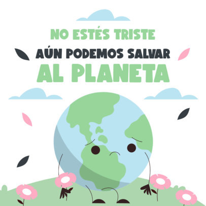 Instagram Post Template Featuring a Carousel with Tips to Save Planet Earth 6129d-el1