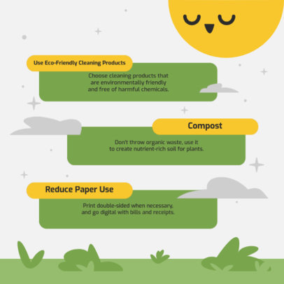 Eco-Friendly Instagram Post Maker Featuring Sustainability Recommendations