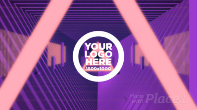 Psychedelic Intro Video Creator Featuring Geometric Transition Effects 6538