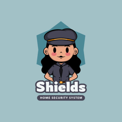 Protection Logo Generator for a Home Security System