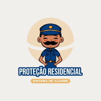 Online Logo Maker for a Security Alarm System