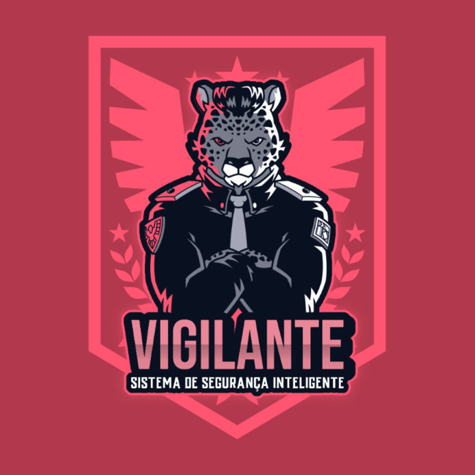 Protection Logo Template for a Home Security Network
