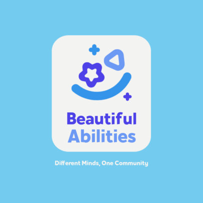 Online Logo Template for World Autism Awareness Day