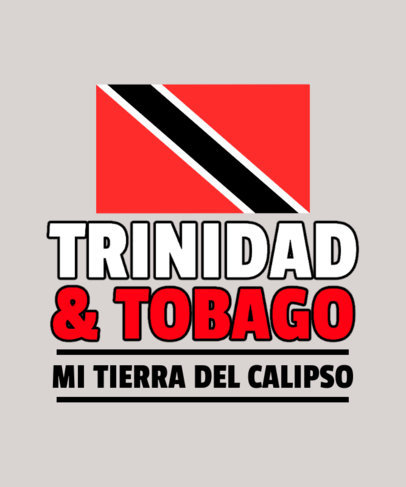 T-Shirt Design Maker Featuring Illustrated Latin American Flags