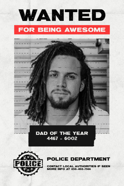 Parody Poster Maker Featuring a Most Wanted Theme