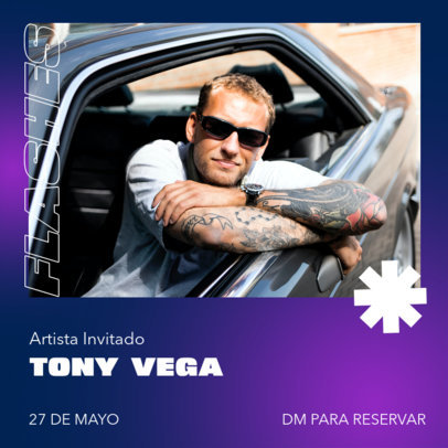 Tattoo Studio Instagram Post Maker to Book an Appointment With an Artist