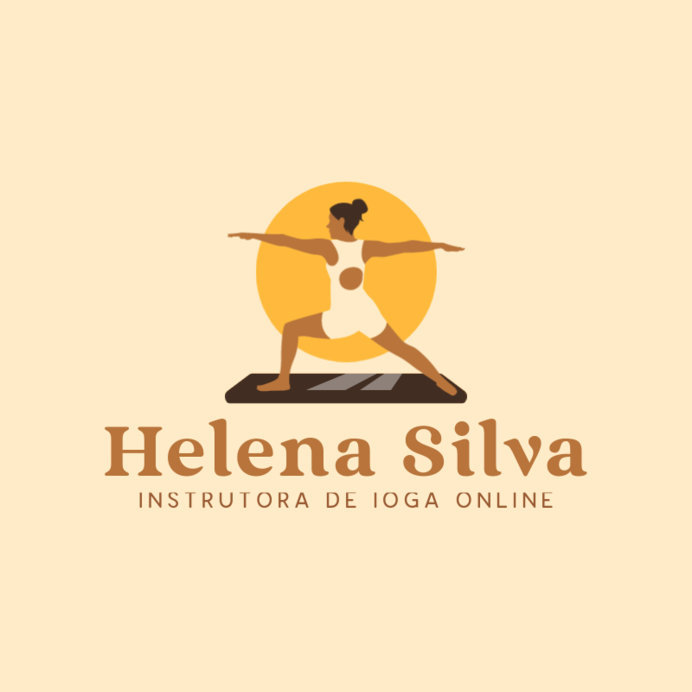 Instructor Logo Creator for a Yoga Class 