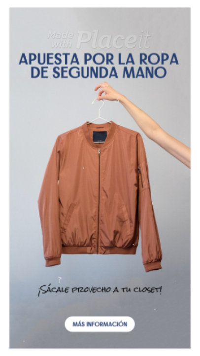 Instagram Story Video Maker to Promote a Second-Hand Sale