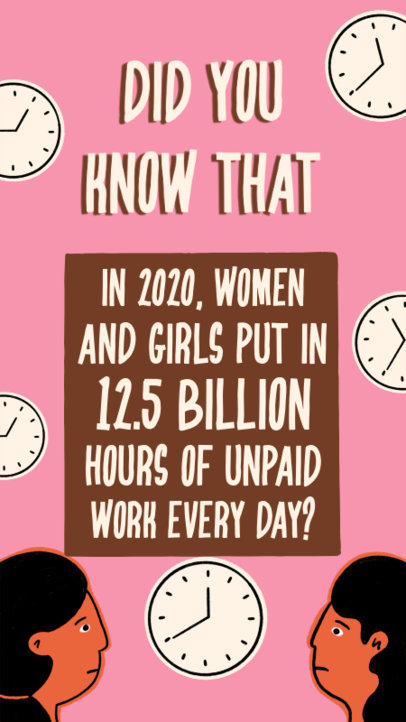 Instagram Story Template Featuring Capitalism Facts with Illustrated Backgrounds 5536
