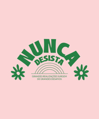 Quote T-Shirt Design Creator With a Groovy Summer Theme