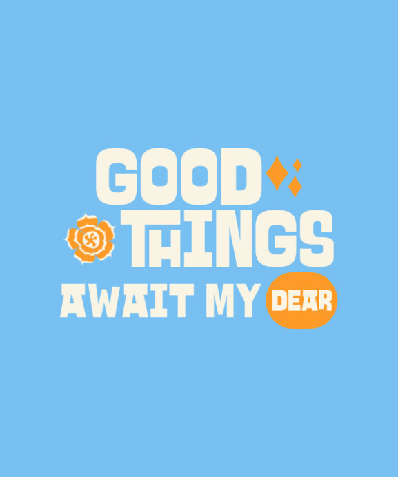 Placeit - Quote T-Shirt Design Creator Featuring a Colorful Background