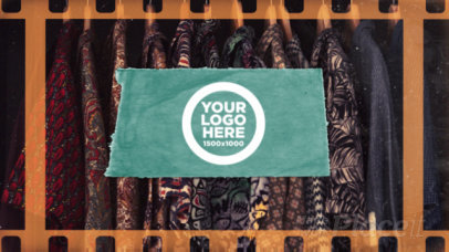 Intro Video Generator to Promote a Second-Hand Bazaar