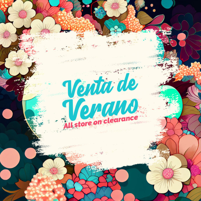 Sale-Themed Instagram Post Template for Summer Season