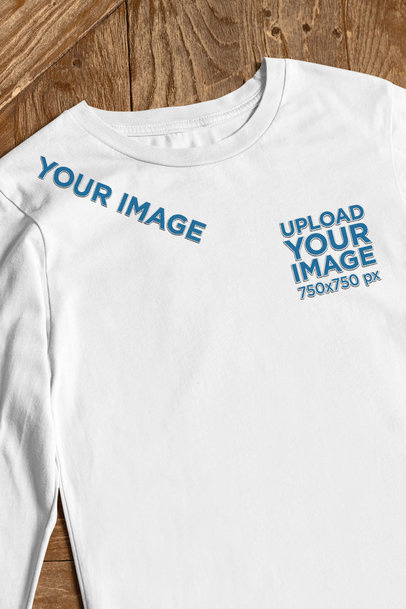 Mockup of a Bearded Man Wearing a Bella Canvas Tee with a Customizable Sleeve m33003