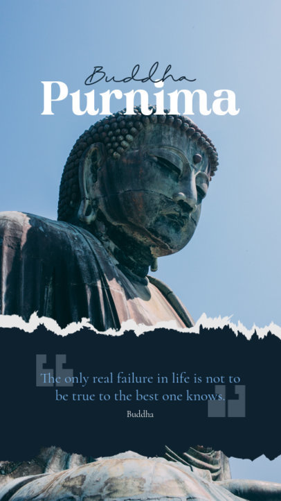 Quote Instagram Story Generator to Celebrate Buddha Day
