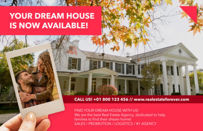Horizontal Flyer Template to Design Real Estate Flyers