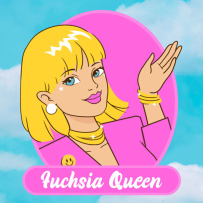 Avatar Maker Featuring 90s-Style Illustrated Dolls Inspired by Barbie 5569