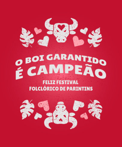 Parintis Folklore Festival-Inspired T-Shirt Design Generator with a Happy Quote 5823c