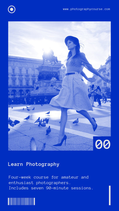 Instagram Story Template with an Elegant Picture Frame