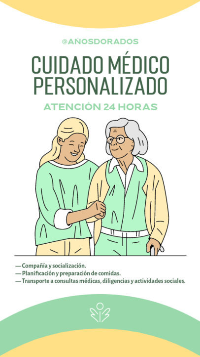 Instagram Story Generator for a 24-Hour-Medical Assistance Service 5825e