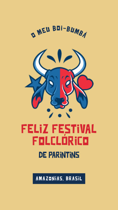 Instagram Story Maker to Celebrate Parintins Folklore Festival 5838 