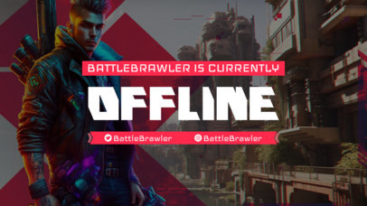 Valorant-Inspired Twitch Offline Banner Maker With AI Graphics