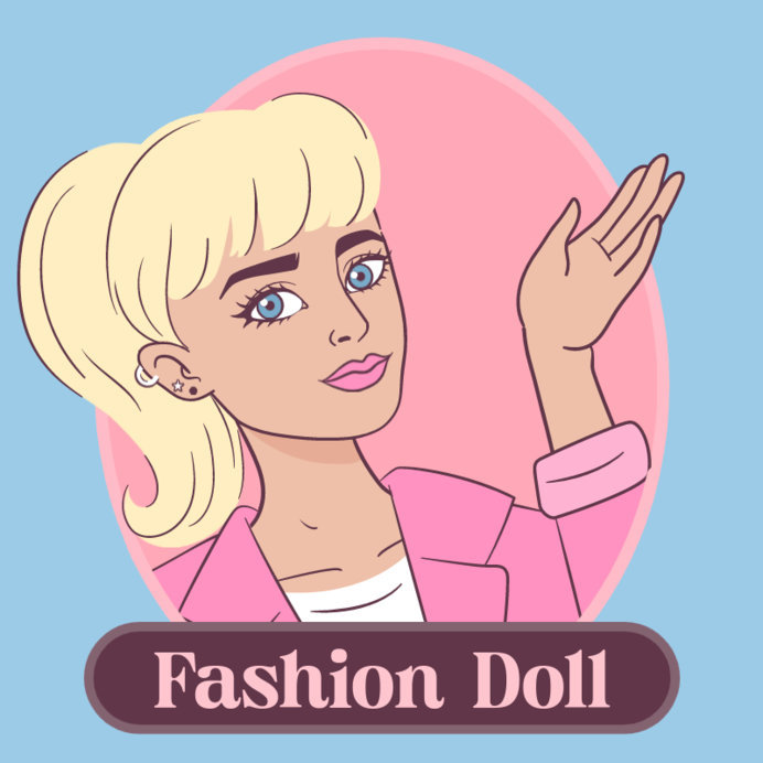 Placeit - 90s-Style Avatar Design Maker with a Woman Illustration ...