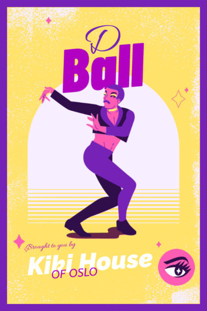 Drag Show Poster Generator for a Kiki House 5842a