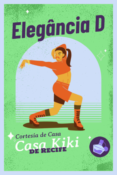 LGBTQ Poster Template to Promote a Drag Show 5842c