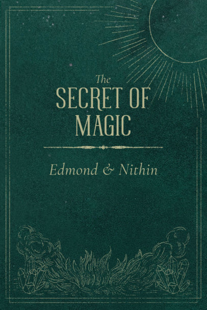 Book Cover Creator Featuring a Magical-Themed Plot