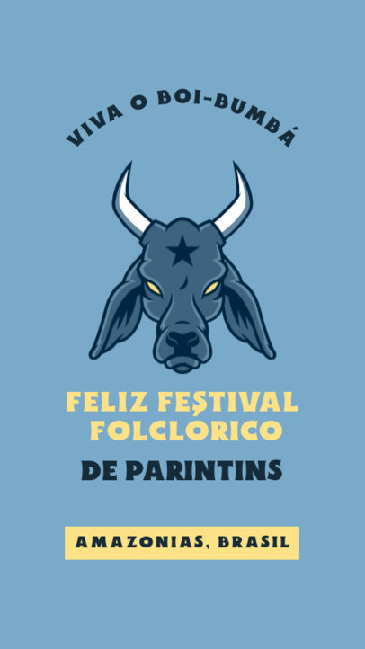 Instagram Story Creator With a Folklore Festival-Themed Graphic 5838b