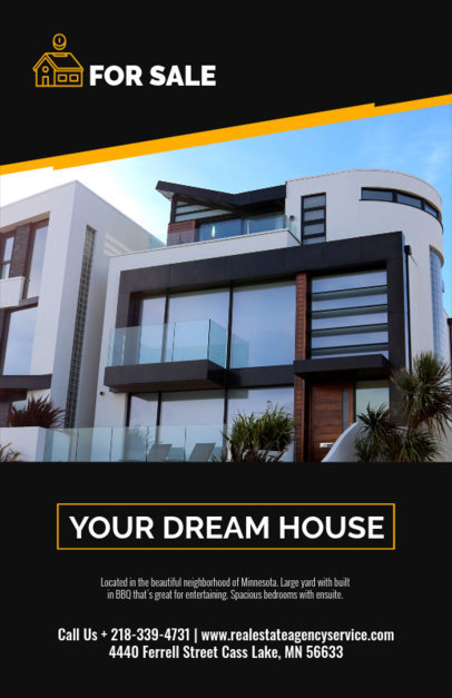 Real State Agency Flyer Maker a253